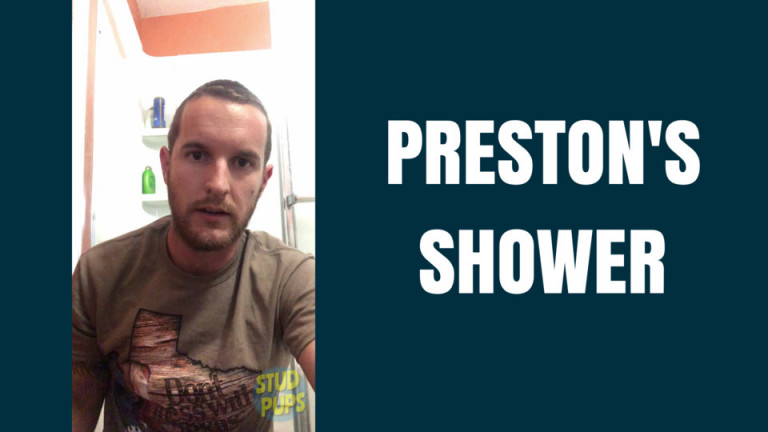 Preston’s Shower At StudPups®