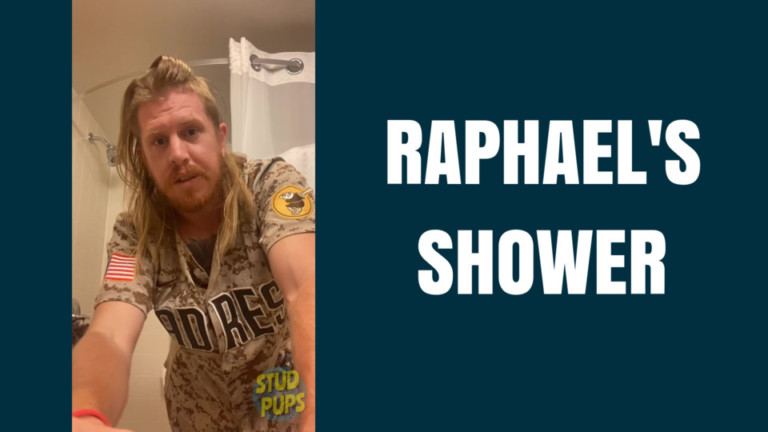 Raphael’s Shower At StudPups®